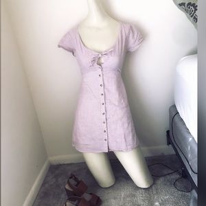 A&F Babydoll Striped Dress